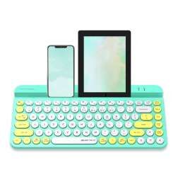 Clavier A4 Tech A4TKLA47188 Jaune Blanc Vert