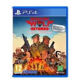 PlayStation 4 Video Game Microids Operation Wolf: Returns - First Mission Rescue Edition